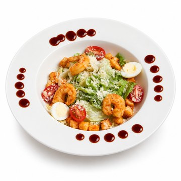 Caesar Salad With Shrimp(300qr)